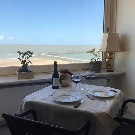 Grote Studio Met Frontaal Zeezicht Op Promenade! Vlakbij Casino Kursaal